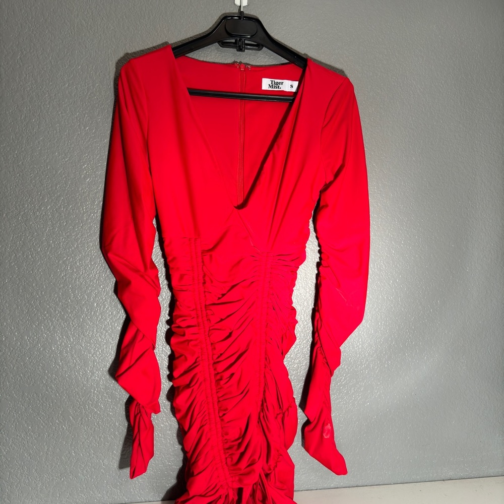 Super sexy and cute Red Tully Dress